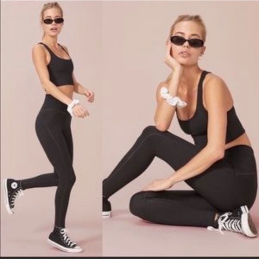 Girlfriend Collective NEW Leggings Black Medium S